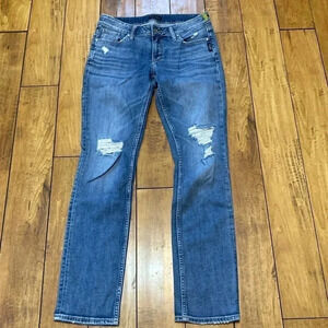 Silver Women's Elyse Straight Leg Jeans